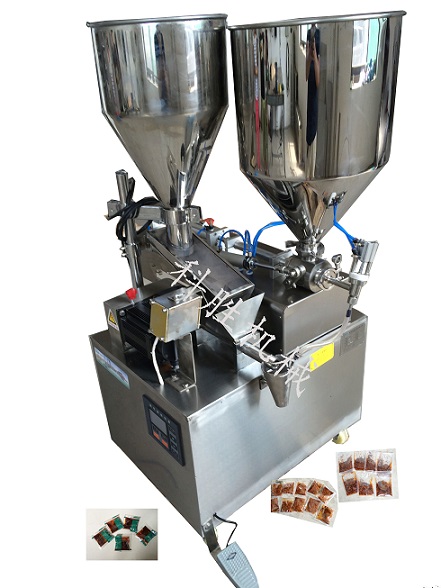 辣椒醬灌裝機|芝麻花生醬灌裝機|油炸辣椒段灌裝機